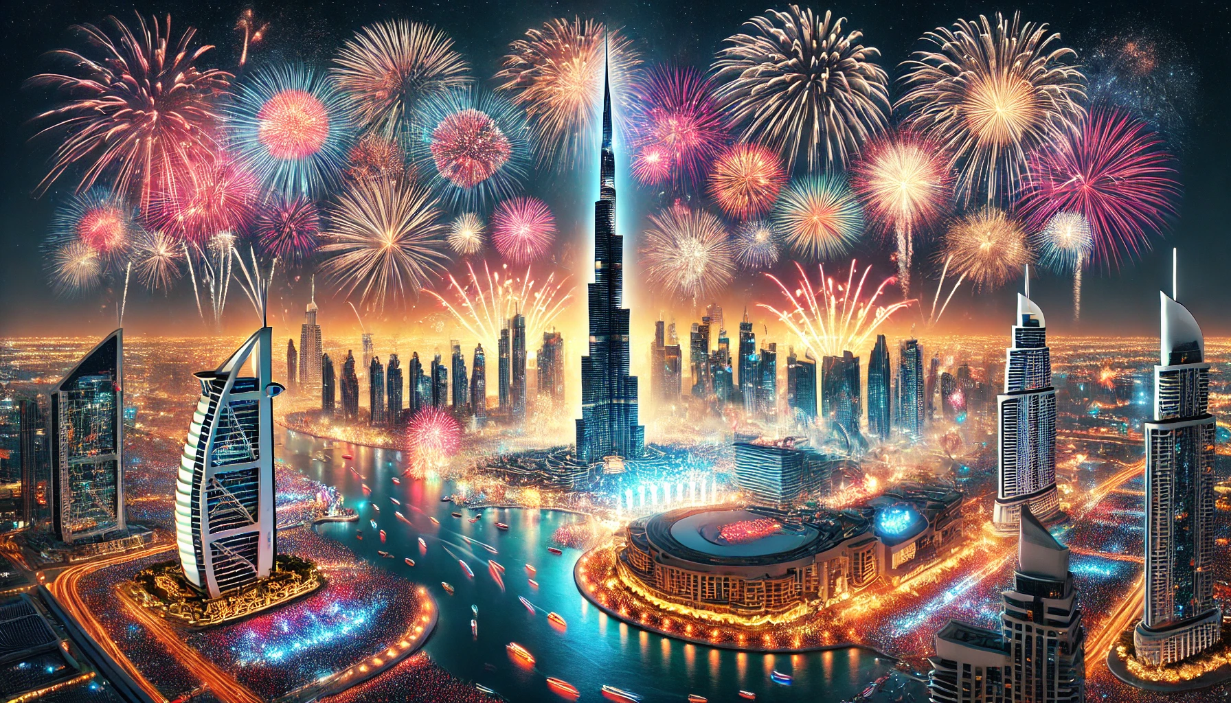 Dubai's 2025 New Year's Eve: 45 Fireworks Shows Across 36 Iconic Locations